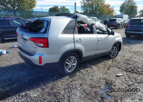 2014 Kia Sorento Lx from USA, damaged, VIN 5XYKTCA68EG445981